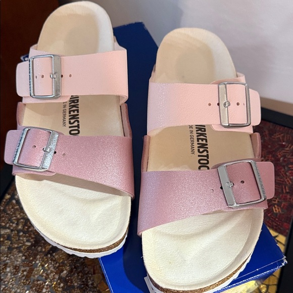 Birkenstock Shoes - Birkenstock Ladies Light Pink Sandals-Sz 9 N